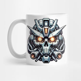 Biomech Skull S01 D72 Mug